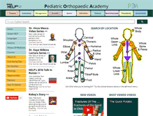 Tablet Screenshot of pedorthoacademy.org